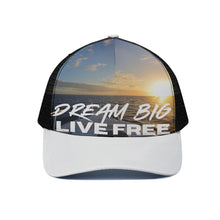 Dream Big Live Free Half-mesh Hat