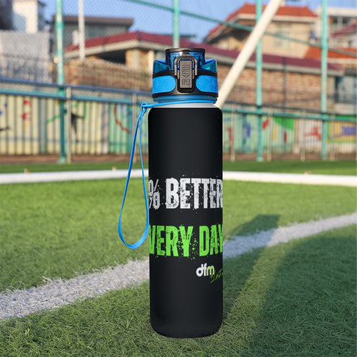 1% Better Every Day DFM 32oz Water Bottle